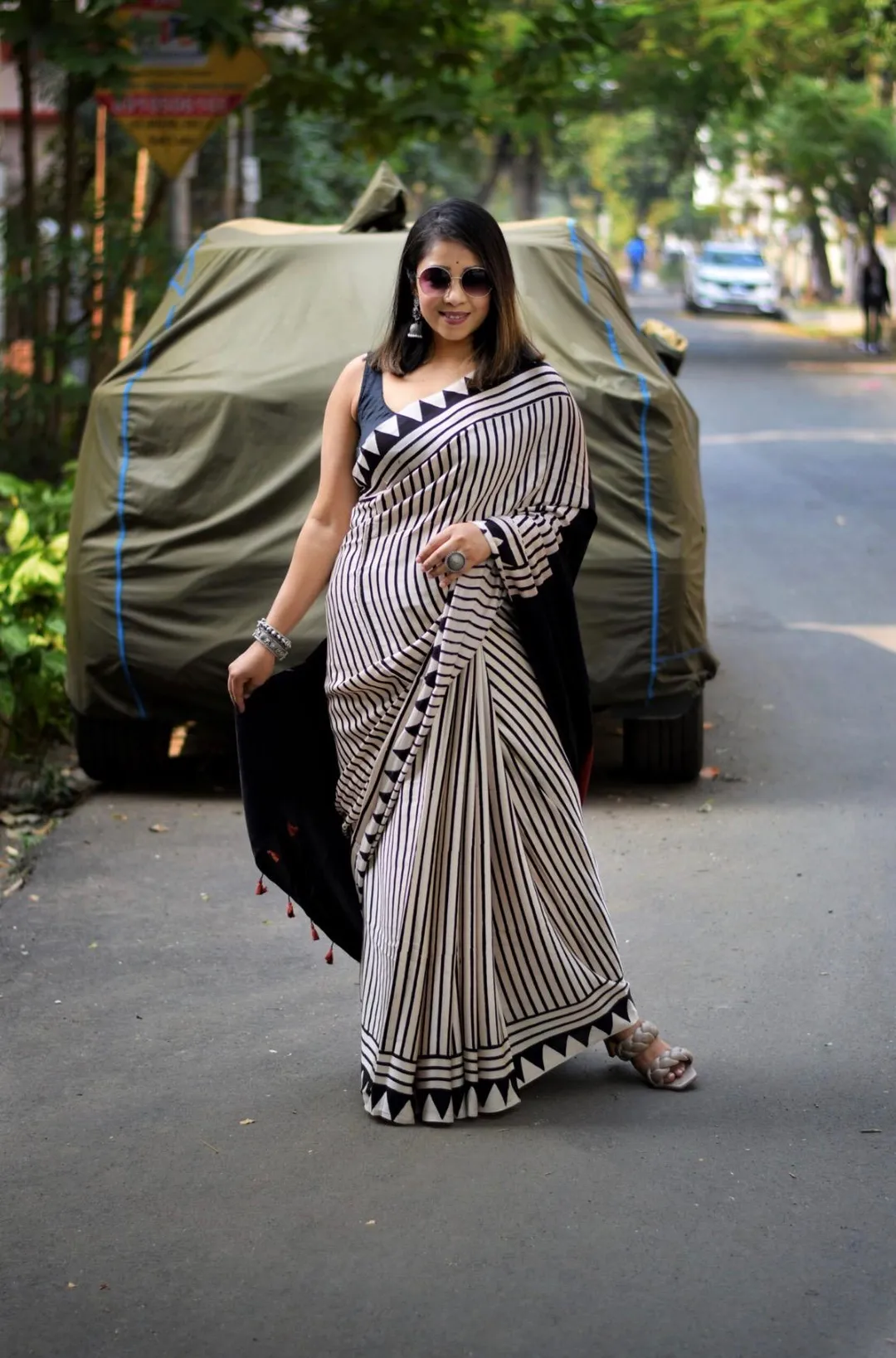 New Design Launch – Original Japan Satin (Devsena Satin) Saree - View 3