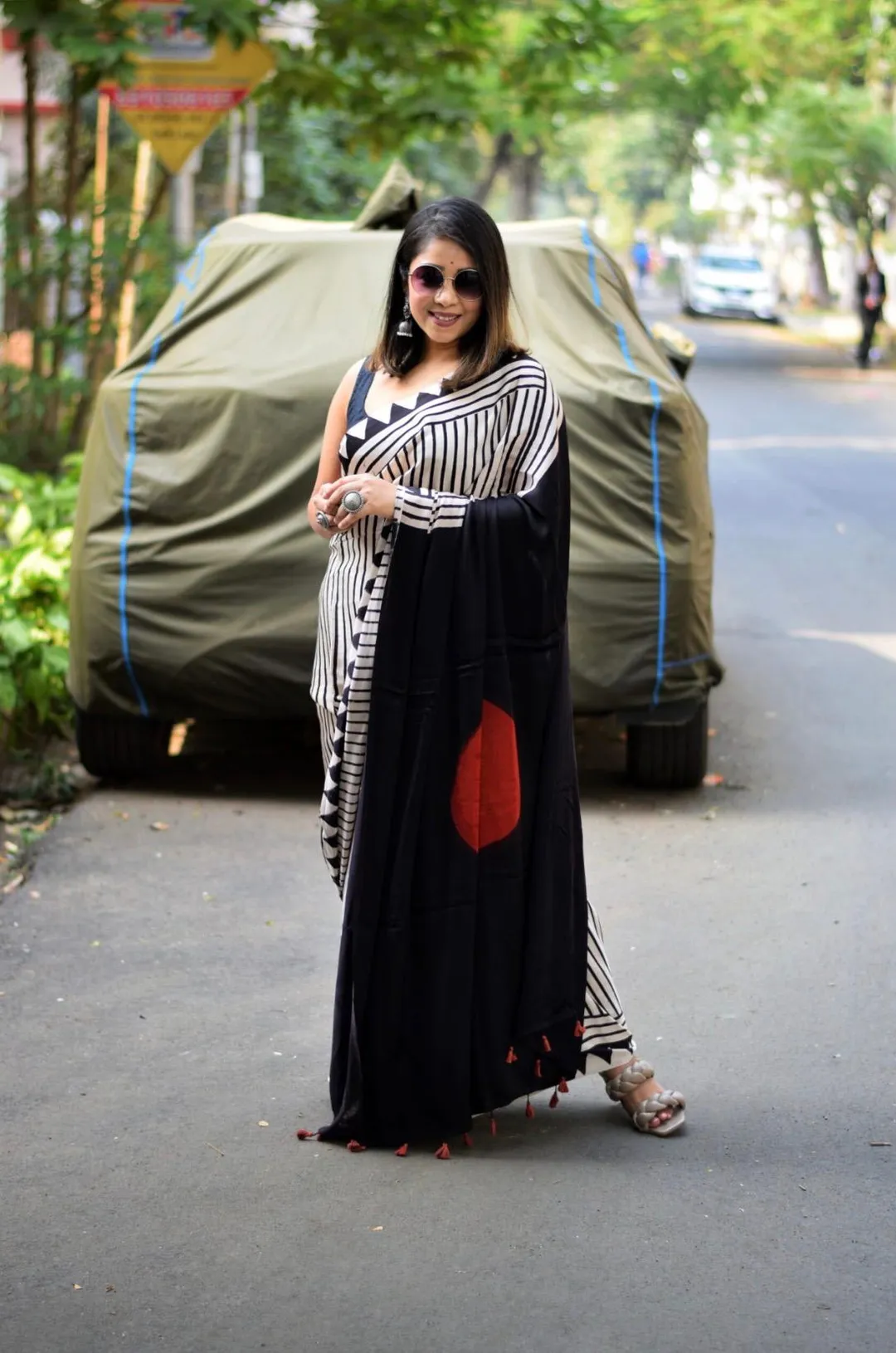 New Design Launch – Original Japan Satin (Devsena Satin) Saree - View 4