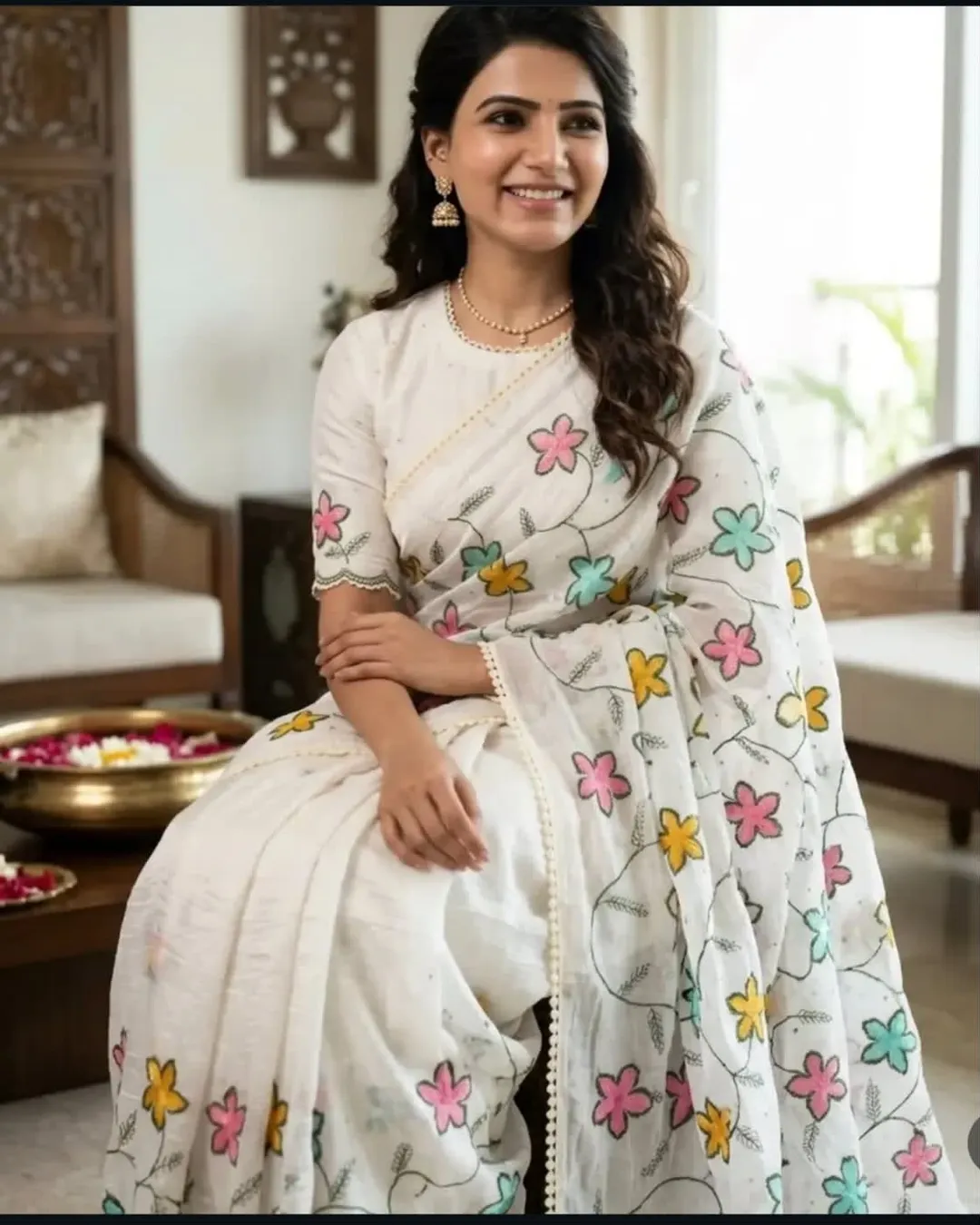 Best Selling Crunchy Silk Saree - Premium Crunchy Silk Saree Online India - Buy at ₹1699 - Image 1
