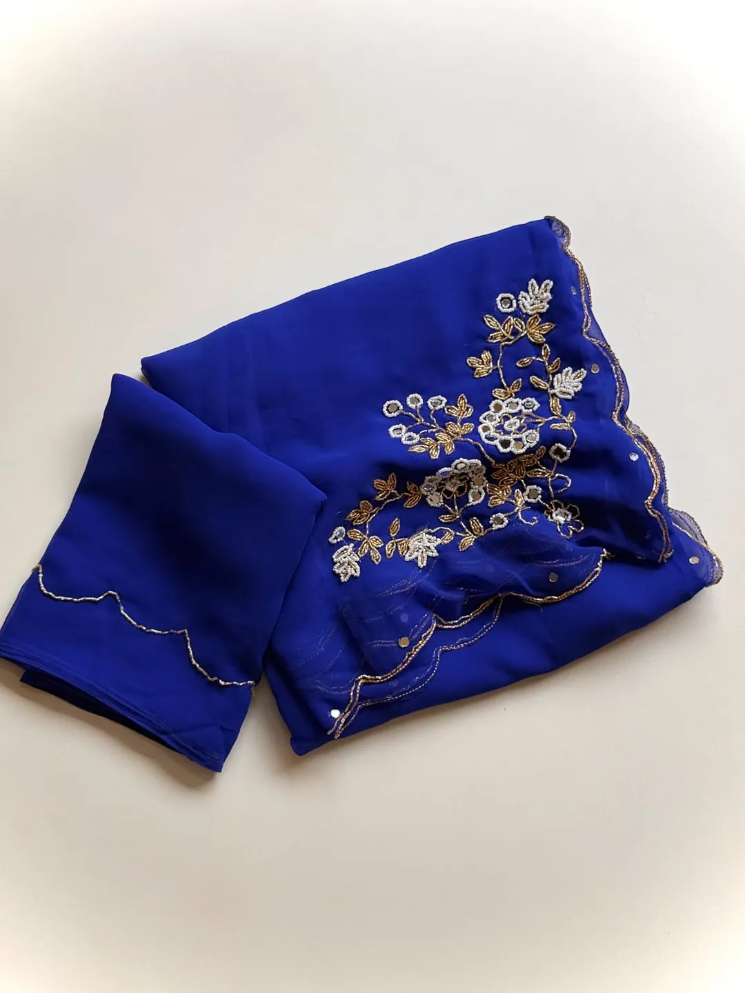 Premium Pure Georgette Handwork Saree Collection - View 3