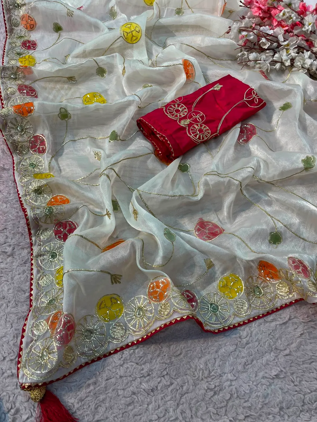 New Launch – Bollywood Designer NC Moss Saree