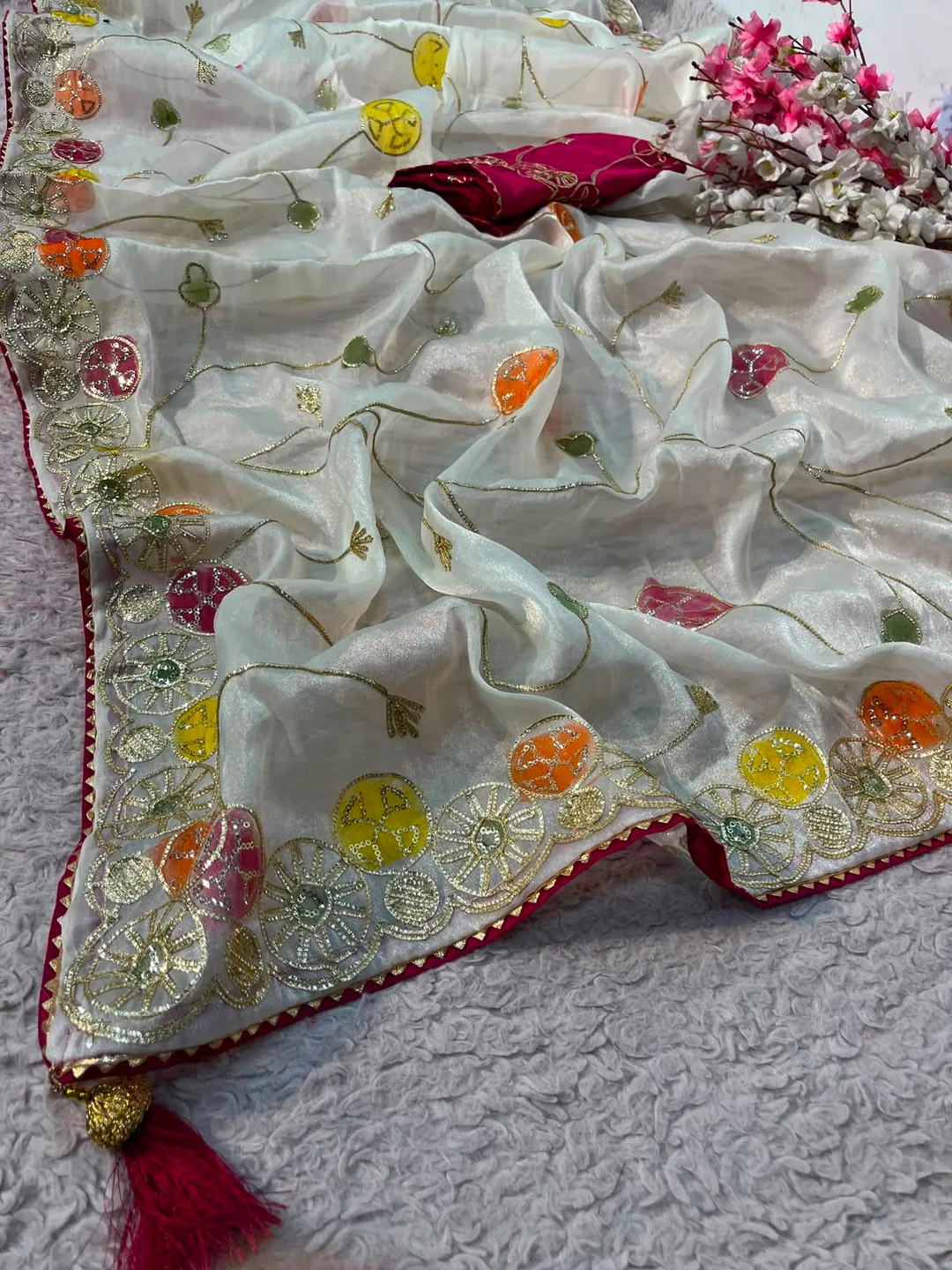 New Launch – Bollywood Designer NC Moss Saree - View 3