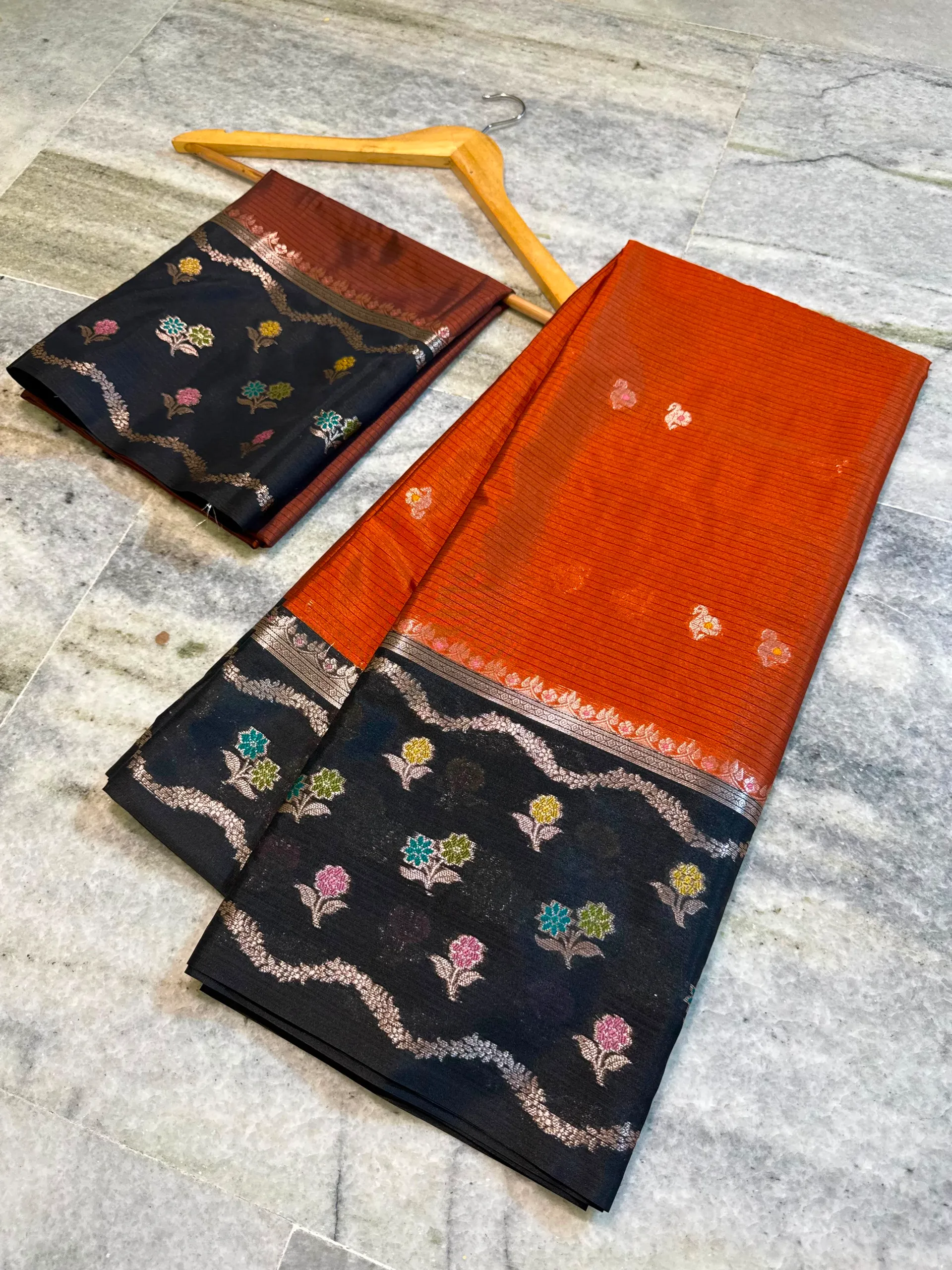 Premium Banarasi Katan Soft Silk Saree Collection - Premium Banarasi Katan Soft Silk Saree Online India - Buy at ₹1499 - Image 1