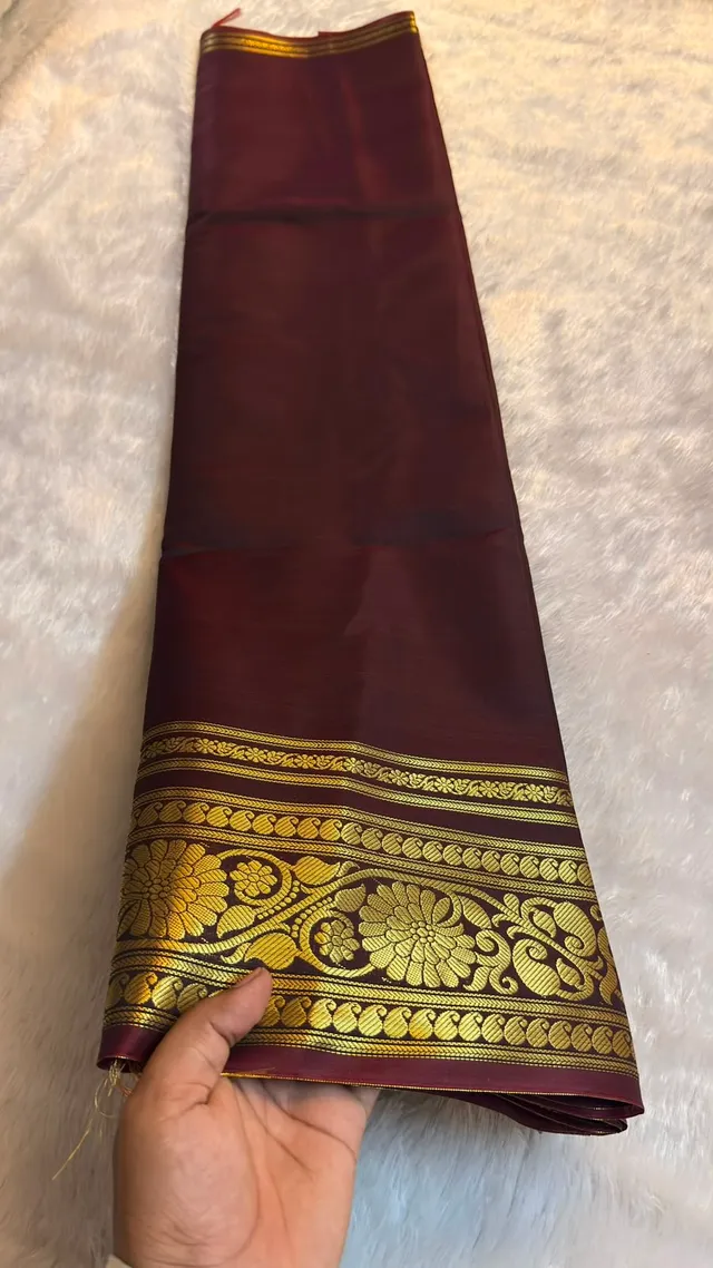 Premium Banarasi Semi Katan Soft Silk Saree Collection - View 4