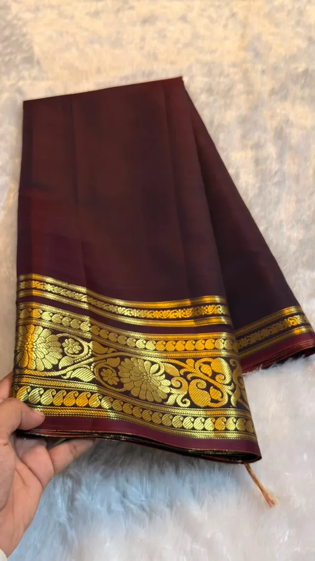 Premium Banarasi Semi Katan Soft Silk Saree Collection - View 5