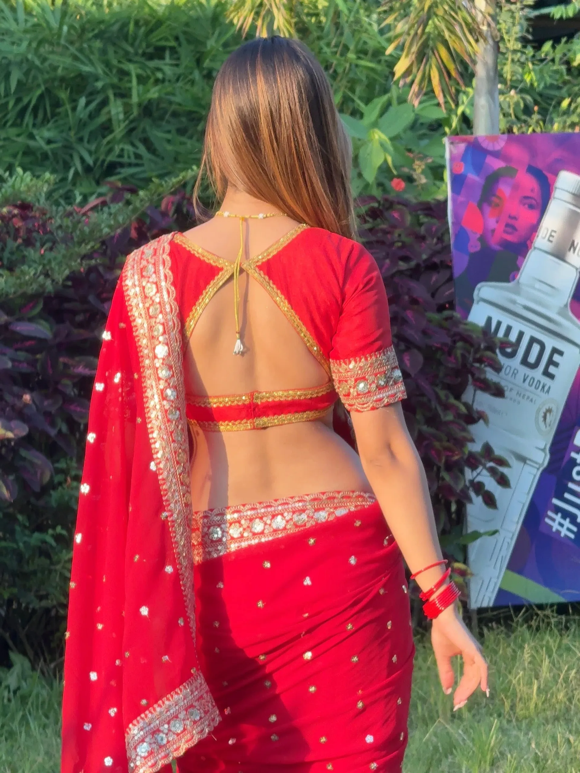 Designer Pure Georgette Saree Collection - View 3