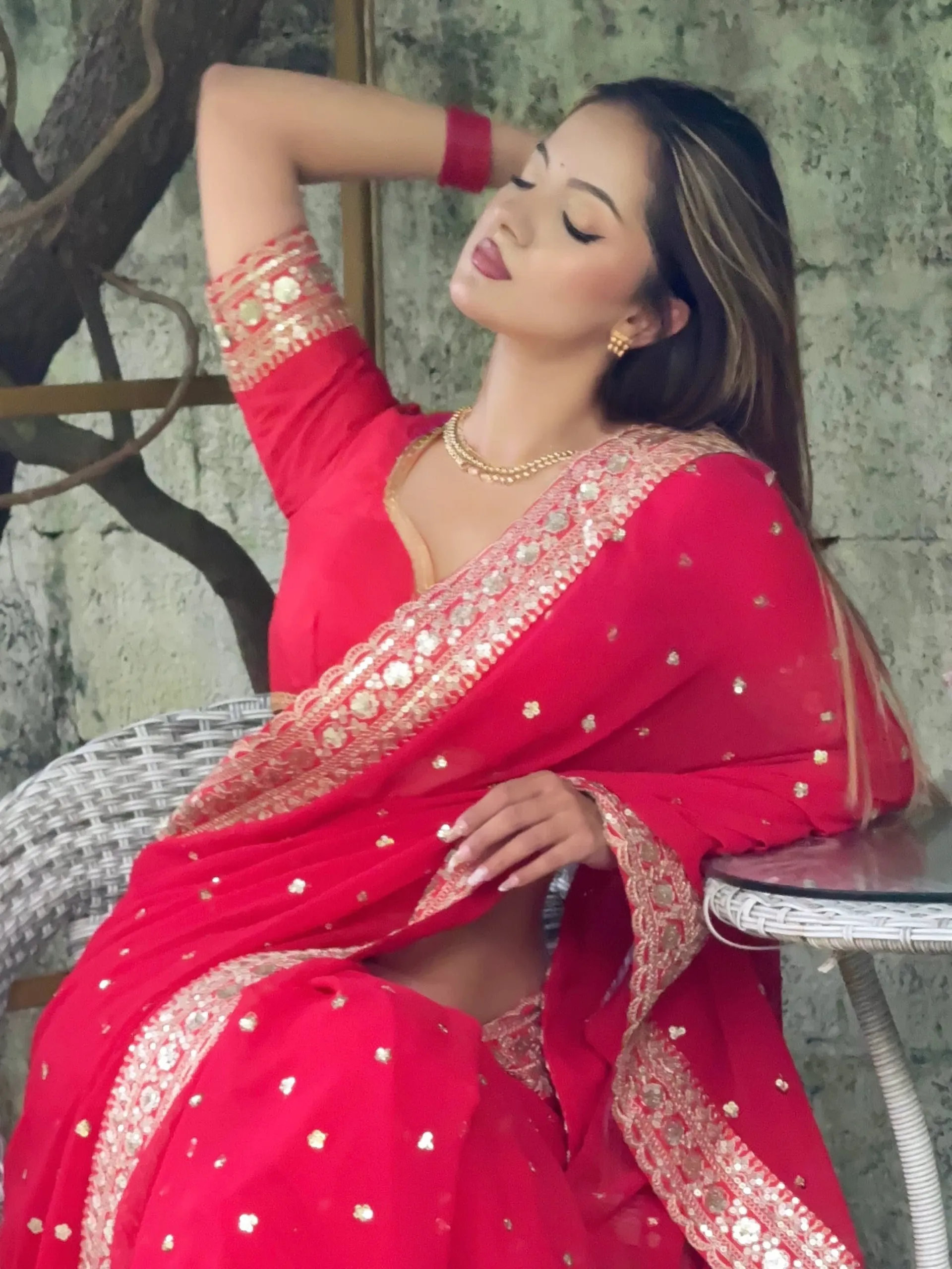 Designer Pure Georgette Saree Collection - View 5