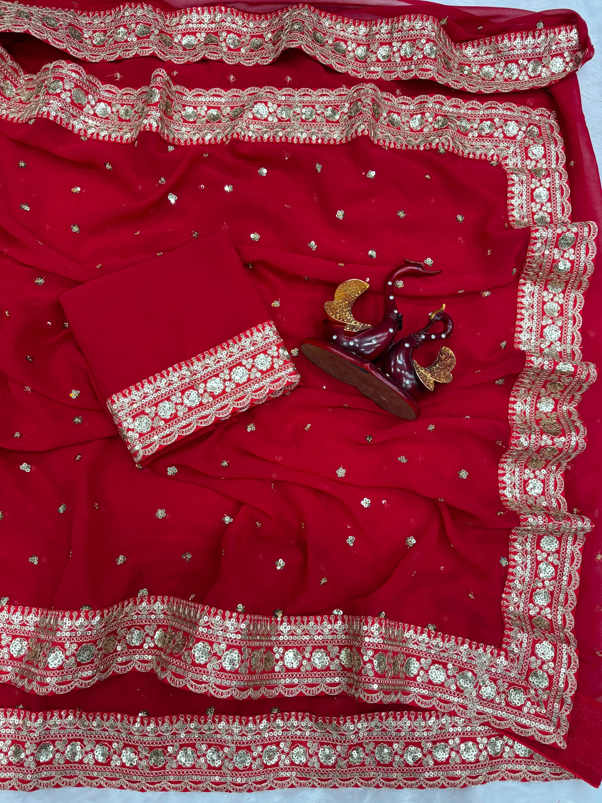 Designer Pure Georgette Saree Collection - View 7