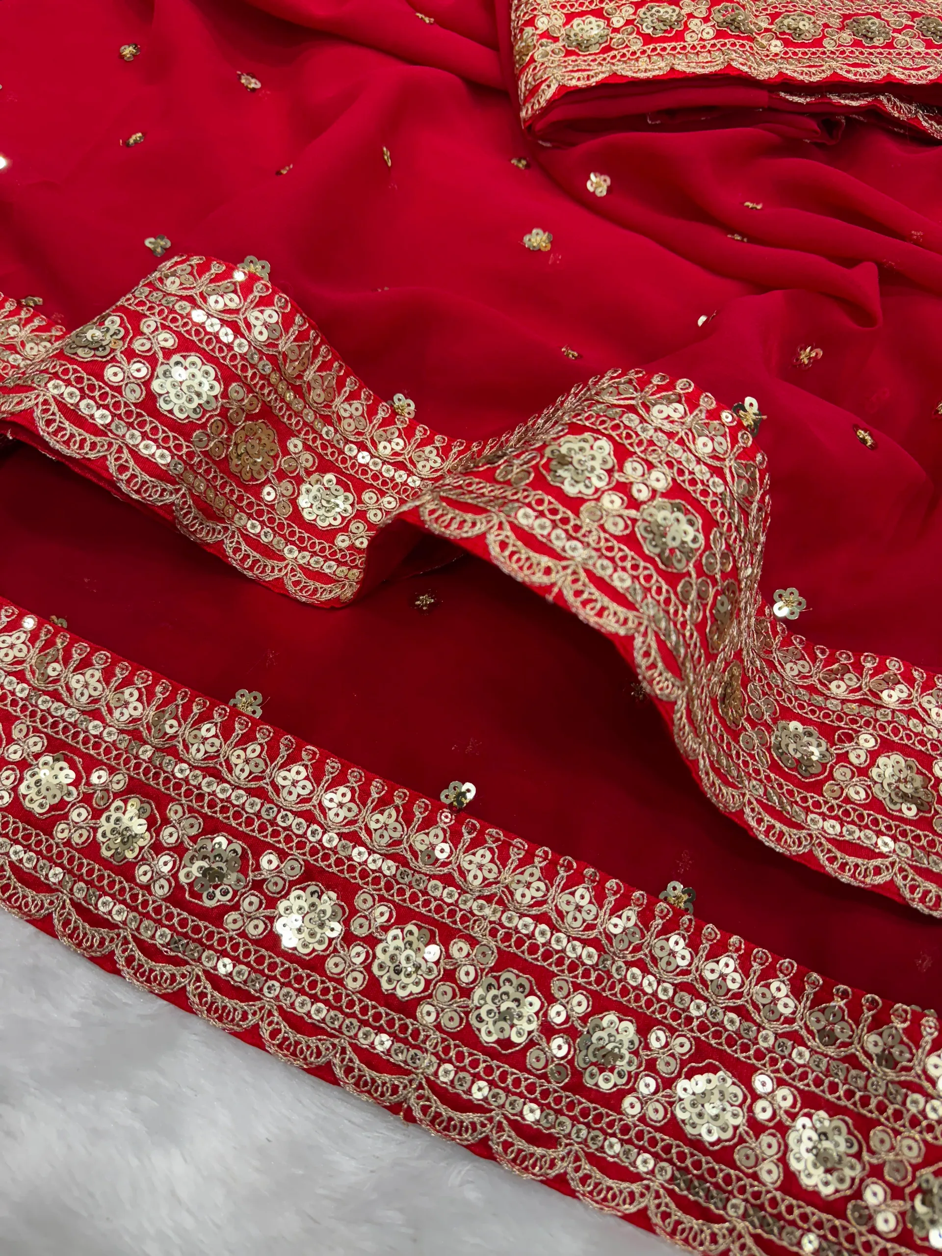 Designer Pure Georgette Saree Collection - View 8