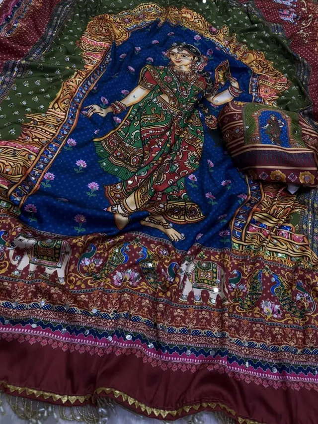 Celebrity-Inspired Designer Japan Satin Saree Collection - View 5