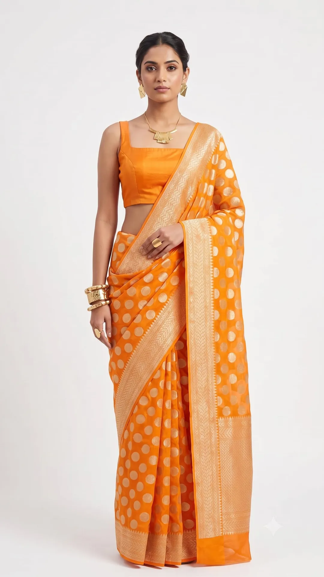 Premium Banarasi Daybal Georgette Saree - Premium Banarasi Daybal Georgette Saree