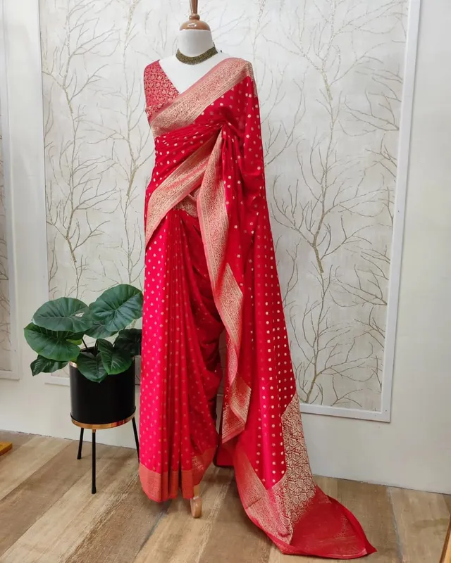 Exquisite Banarasi Daybal Warm Silk Saree - Daybal Warm Silk Saree