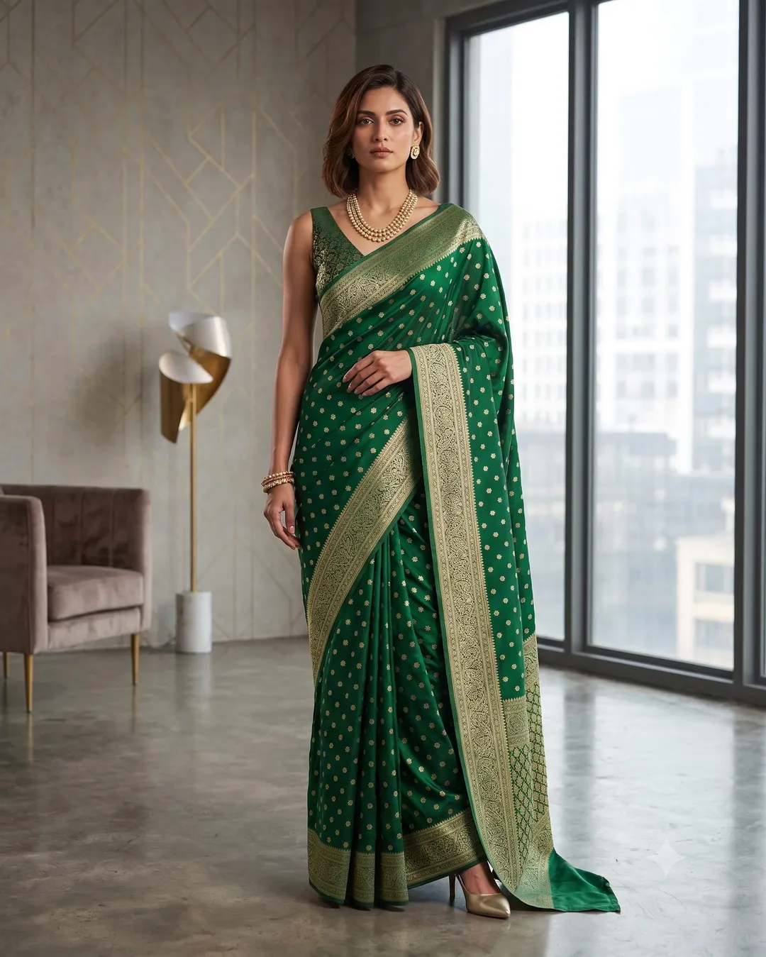 Exquisite Banarasi Daybal Warm Silk Saree - Daybal Warm Silk Saree