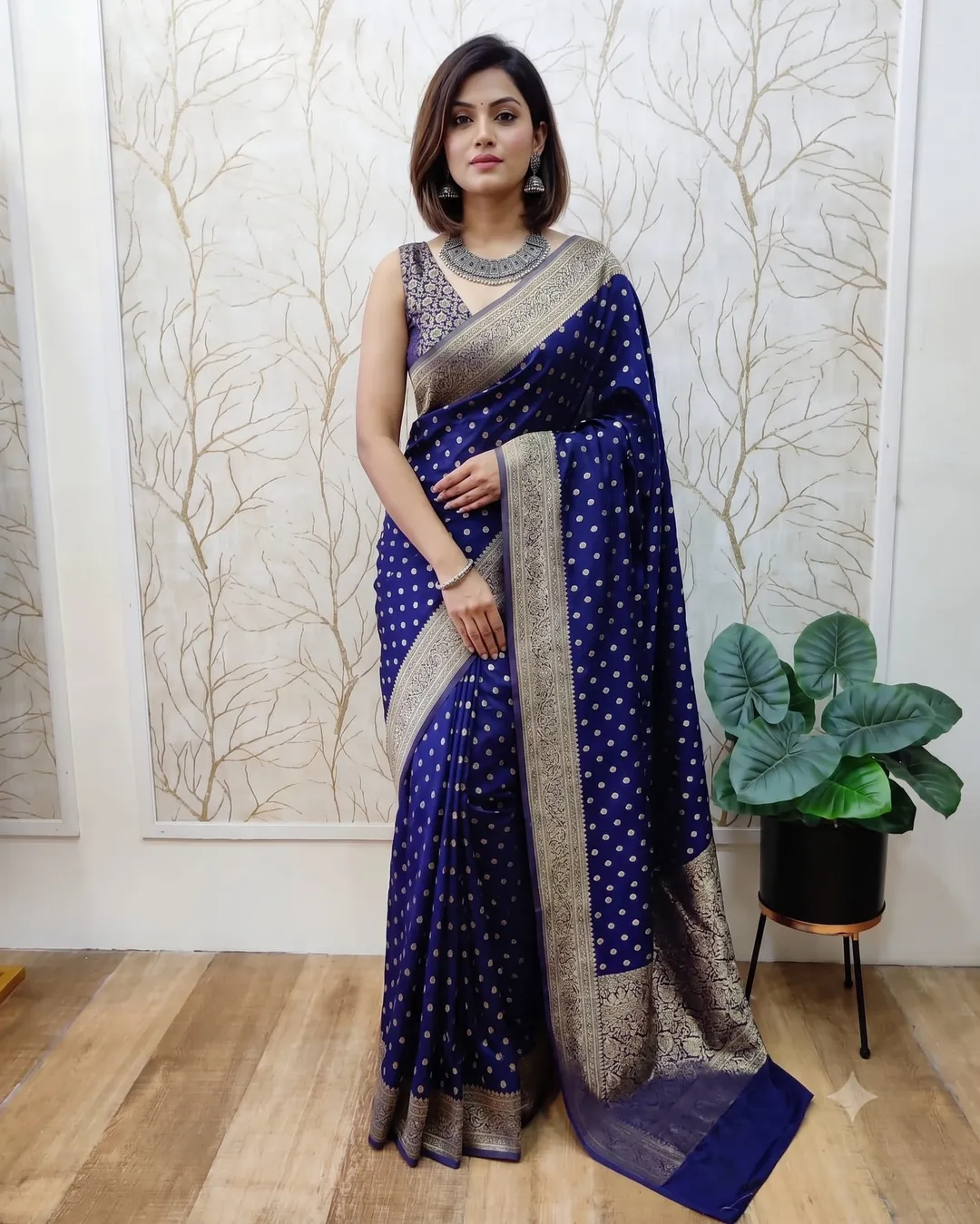 Exquisite Banarasi Daybal Warm Silk Saree - Second View