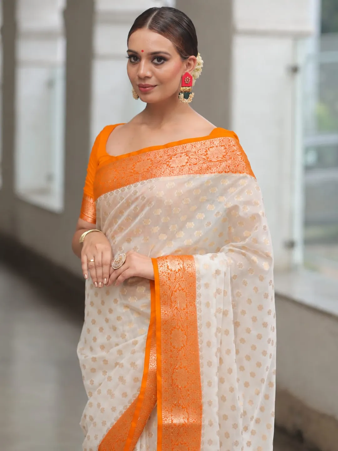 ✨ BANARSI DAYBAL GEORGETTE SAREE ✨ - View 2