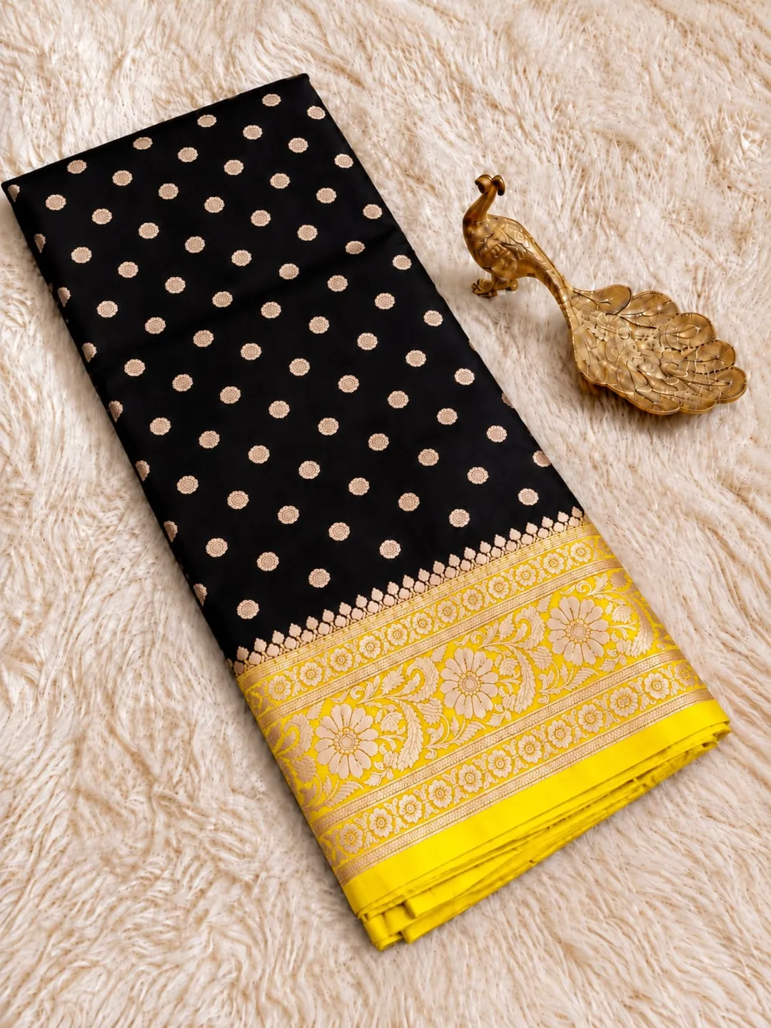 anarasi Soft Georgette Silk Buti Saree Collection - View 2