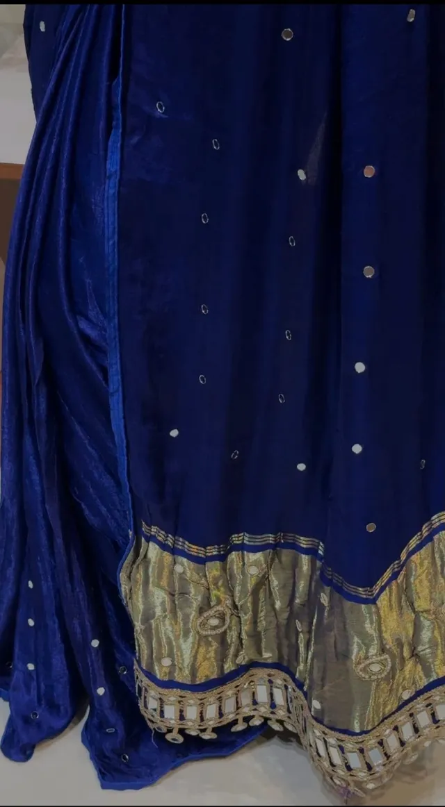 ORIGINAL GAJI SILK BANDHANI SAREE - View 7