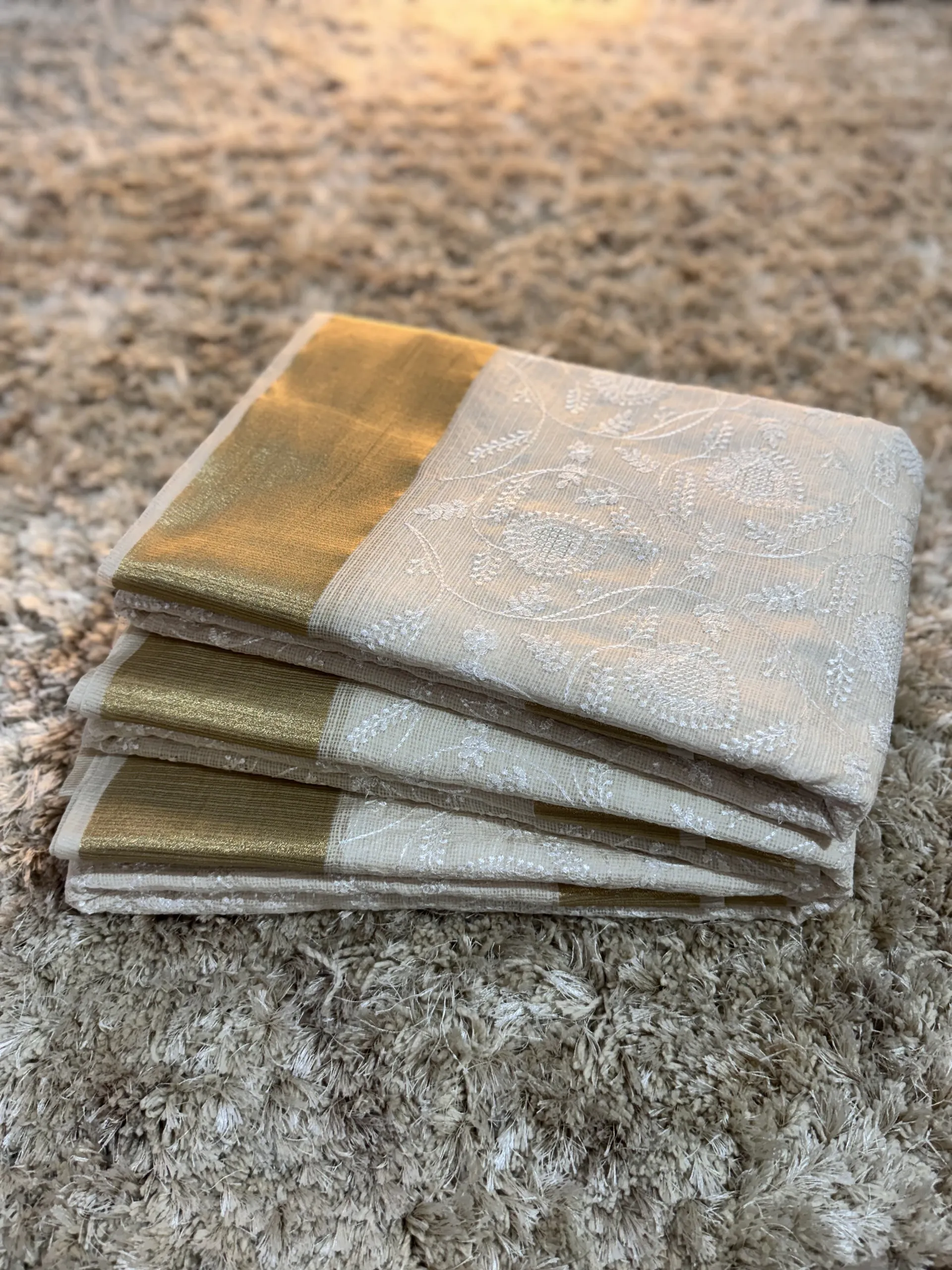 Banarasi Handloom Kota Check Silk Saree Collection - View 7