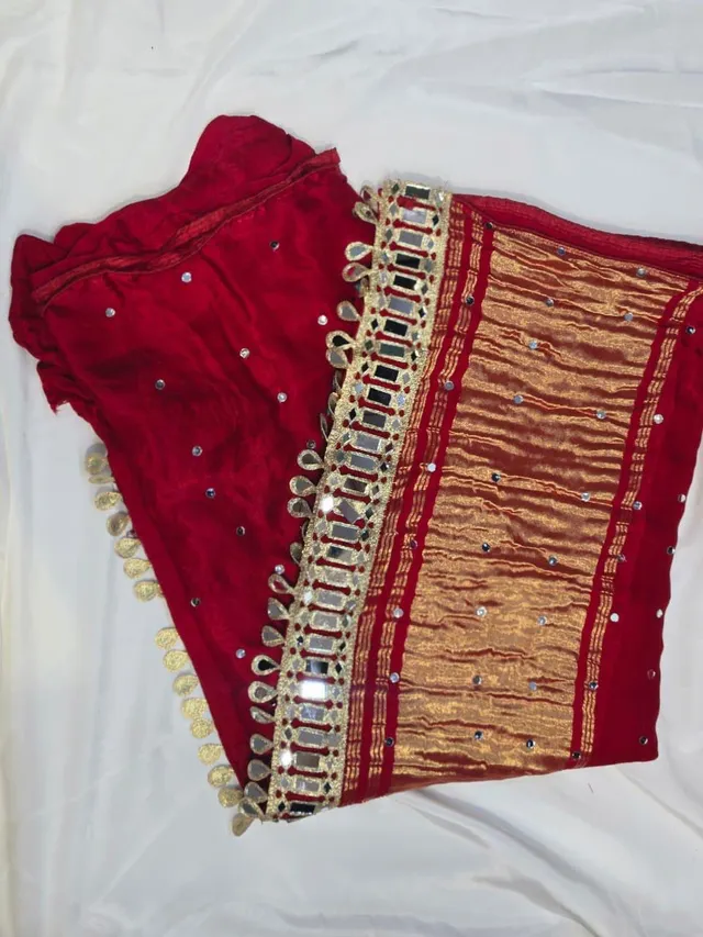 ❤️ ORIGINAL GAJI SILK BANDHANI SAREE ❤️ - View 2