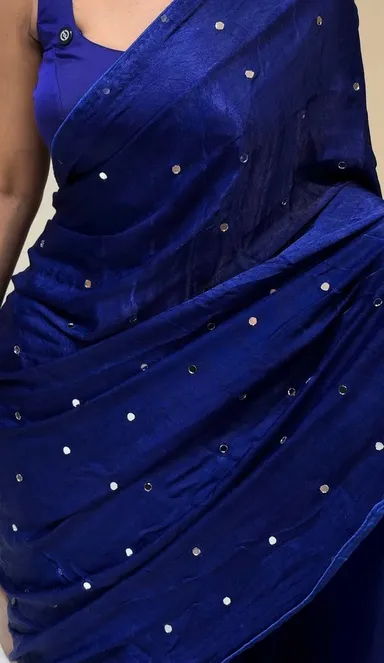 ORIGINAL GAJI SILK BANDHANI SAREE - View 6