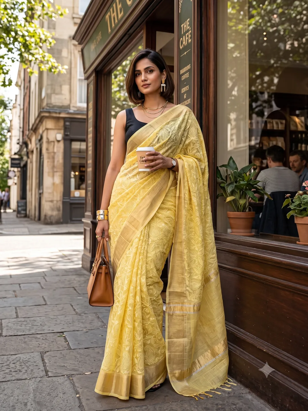 Banarasi Handloom Party & Daily Wear Kota Check Silk Saree - Premium Banarasi Handloom Kota Check Silk Saree Online India - Buy at ₹1899 - Image 1